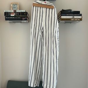 Wilfred free linen striped pant from aritizia